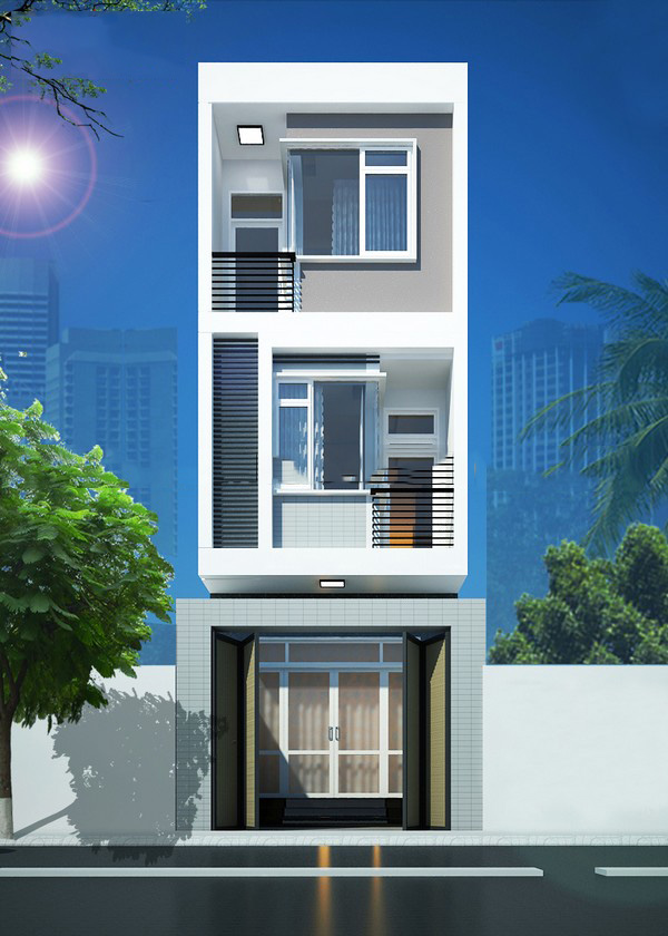 các mẫu nhà đẹp 3 tầng