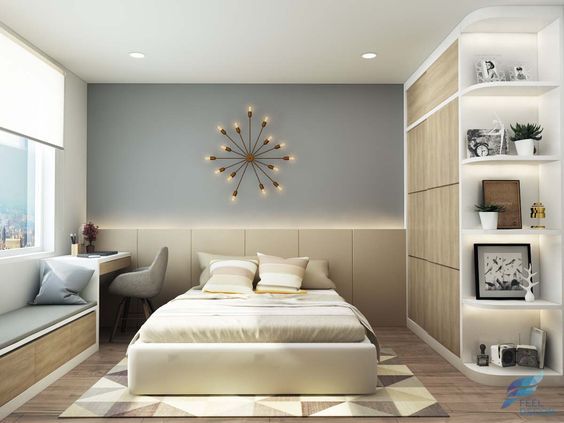 15+ ý tưởng thiết kế phòng ngủ 15m2 hiện đại với giá rẻ