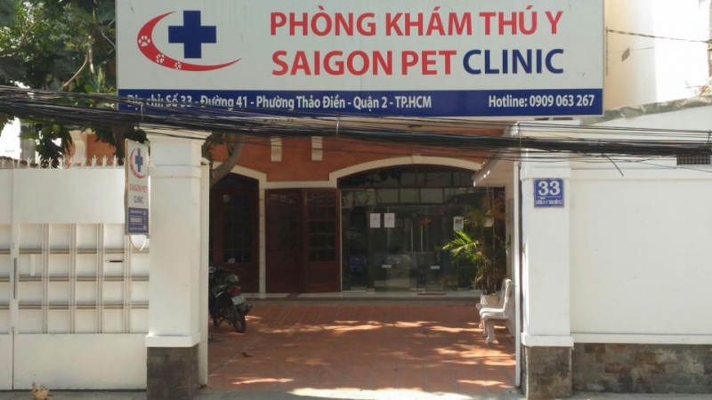 Phòng khám thú y Saigon Veterinary Clinic