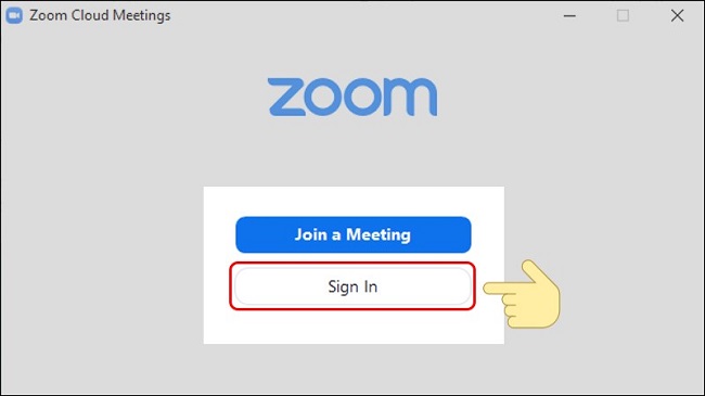 Cách đăng ký tài khoản Zoom cho máy tính - Hình 1