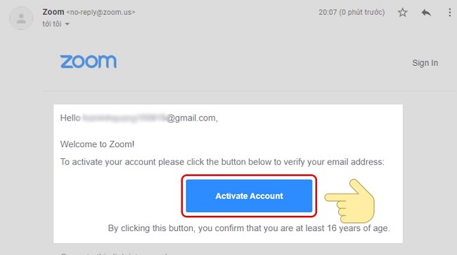 Cách đăng ký tài khoản Zoom cho máy tính - Hình 4