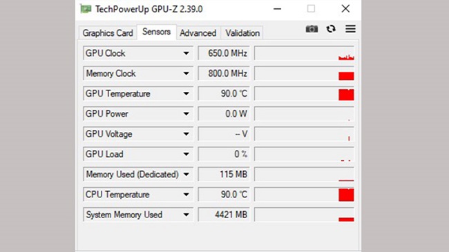 Kiểm tra bằng GPU-Z với Furmark - Hình 3