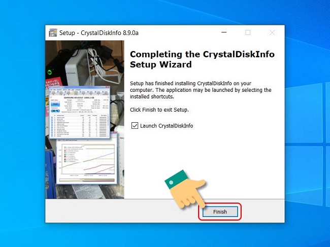 Hướng dẫn cài đặt phần mềm CrystalDiskInfo - Hình 4