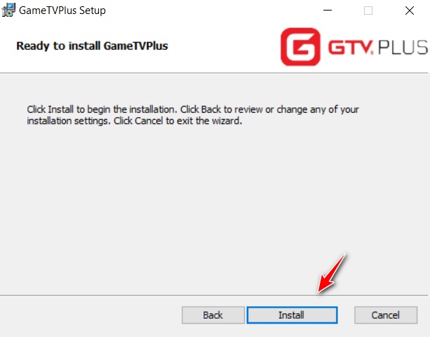 Hướng dẫn cài đặt GameTV Plus - Hình 3
