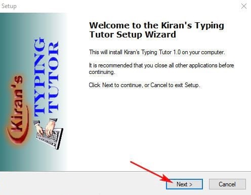 Hướng dẫn cài đặt phần mềm kiran’s typing tutor về máy tính - Hình 1