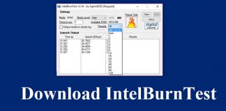 Download IntelBurnTest 2.54 - Đánh giá hiệu suất phần cứng PC