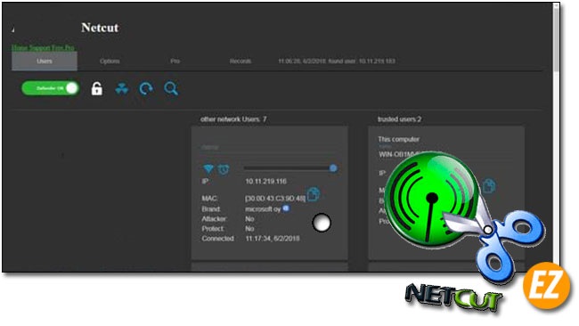 Download Netcut - Cắt mạng, quản lý các kết nối internet