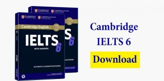 Tải Cambridge IELTS 6 Full [PDF+Audio] miễn phí - Có đáp án