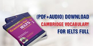 Tải sách Cambridge Vocabulary For IELTS [PDF + Audio]