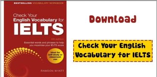 Check Your English Vocabulary for IELTS [Review + PDF]