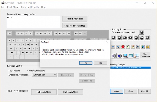 Hướng dẫn cài đặt chức năng mới cho phím bằng KeyTweak - Hình 3