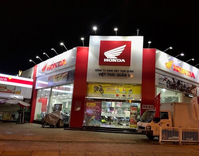 Cửa hàng xe máy TPHCM | Nguồn ảnh: Honda Việt Thái Quân
