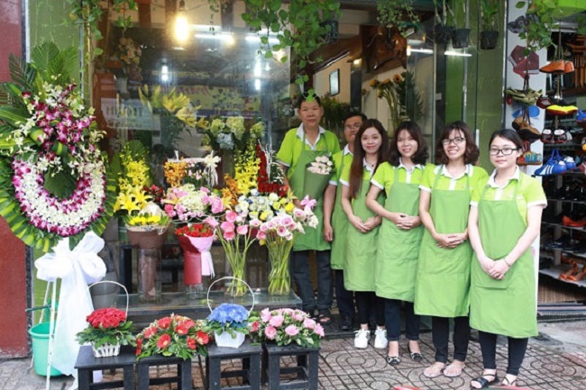 Học cắm hoa ở TPHCM | Nguồn ảnh: Shop hoa 360