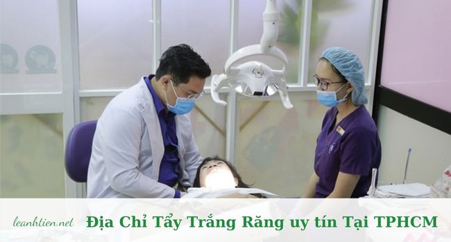 Tẩy trắng răng giả rẻ tphcm