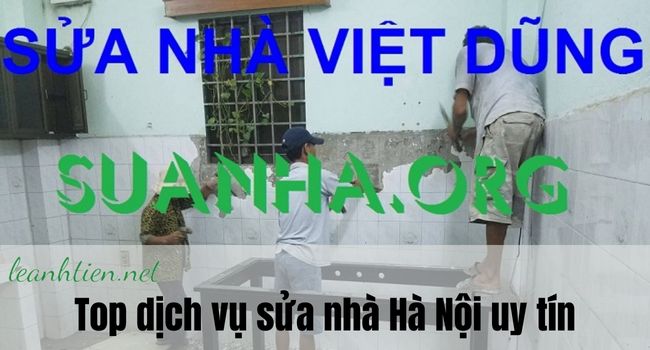 Dịch vụ sửa nhà trọn gói tại Hà Nội
