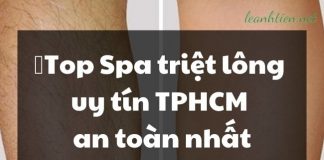 Top spa triệt lông uy tín TPHCM