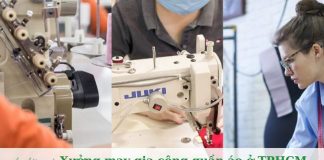 Danh sách xưởng may gia công quần áo TPHCM