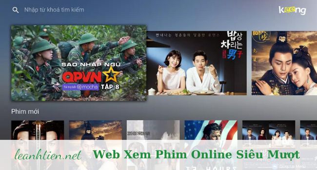 Keeng Movies - Web xem phim không lag