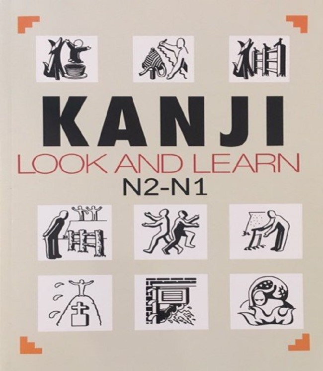 Sách Kanji Look and Learn N2 – N1