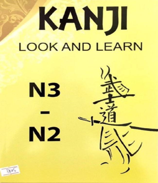 Sách Kanji Look and Learn N3 -N2