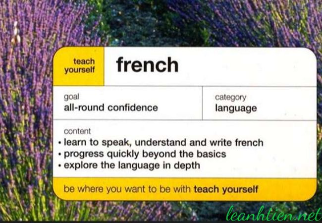 Teach Yourself French (Tự Học Tiếng Pháp)