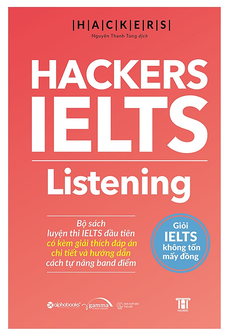 Bìa sách Hackers IELTS Listening