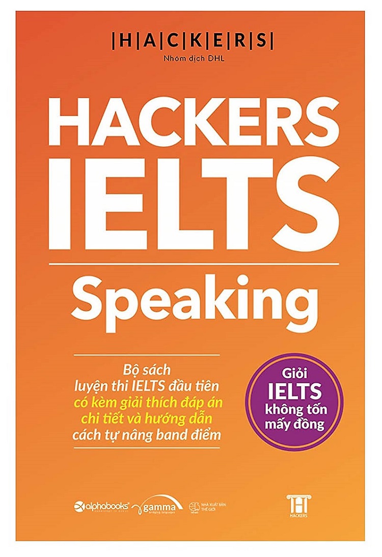 Bìa sách Hackers IELTS Speaking
