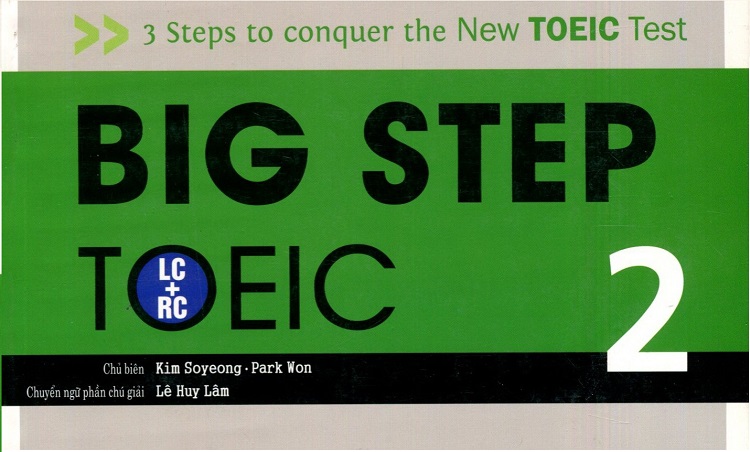 Tựa sách Big Step TOEIC 2