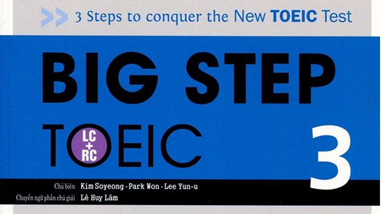 Tựa sách Big Step TOEIC 3