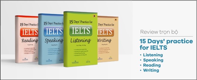Giới thiệu về bộ sách 15 Days Practice For IELTS