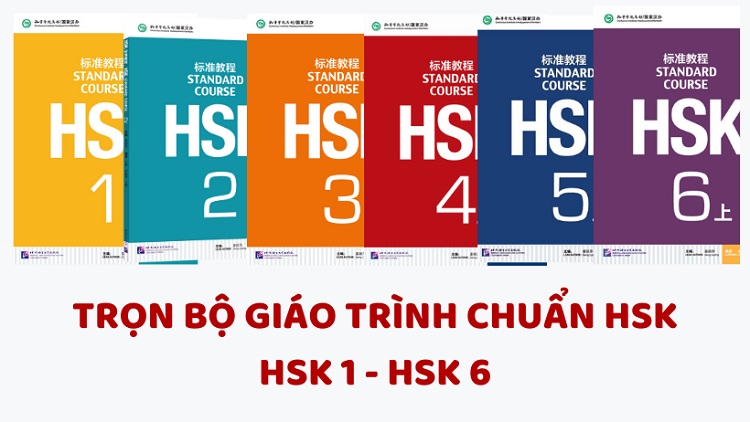 Trọn bộ sách luyện thi HSK Standard Course (HSK1 ĐẾN HSK6)