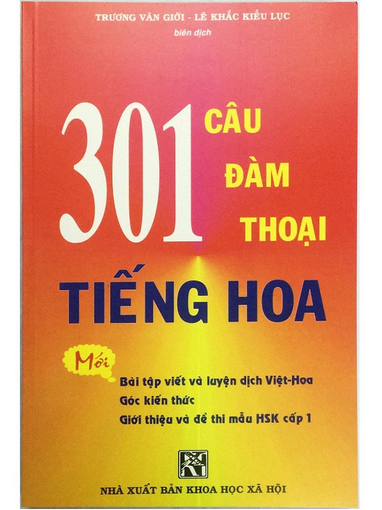 Sách 301 câu đàm thoại tiếng Hoa