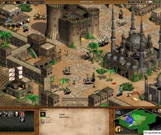 Hình ành game đế chế AOE mũ xanh