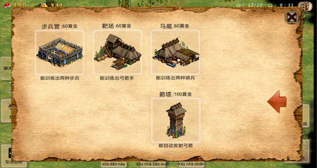 Age of Empires (Đế Chế 2 Việt Hóa) mod cho Android hình 1