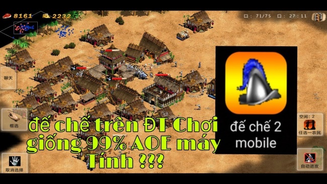 Tải Age of Empires 2 (AOE Đế chế 2) Việt Hóa cho Android