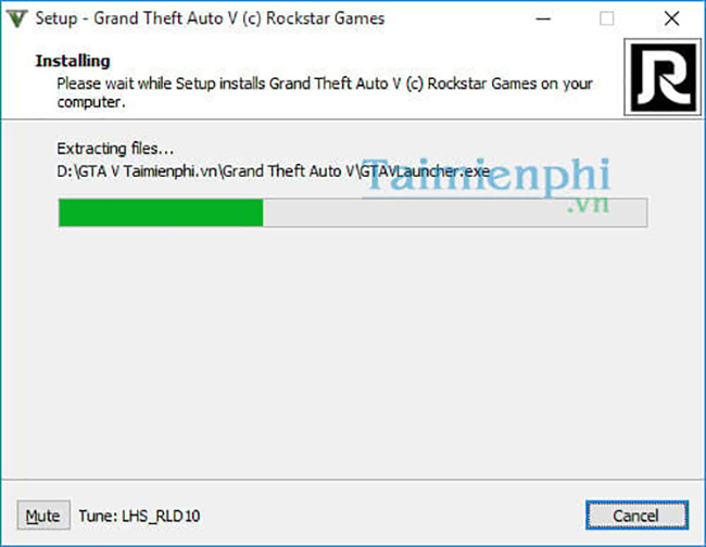 Cài đặt GTA 5 full cho máy tính bước 5.1