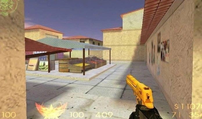 Skin CS 1.1 Gold - Shot gun