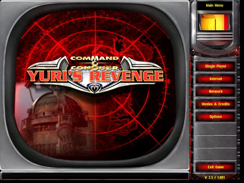Giao diện game Ra2 Yuri Revenge